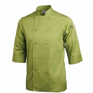 Chef Works Unisex Chefs Jacket - Double Breasted with Cloth Covered Buttons